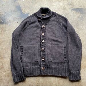 Freemans Sporting Club Sweater Knit Charcoal small